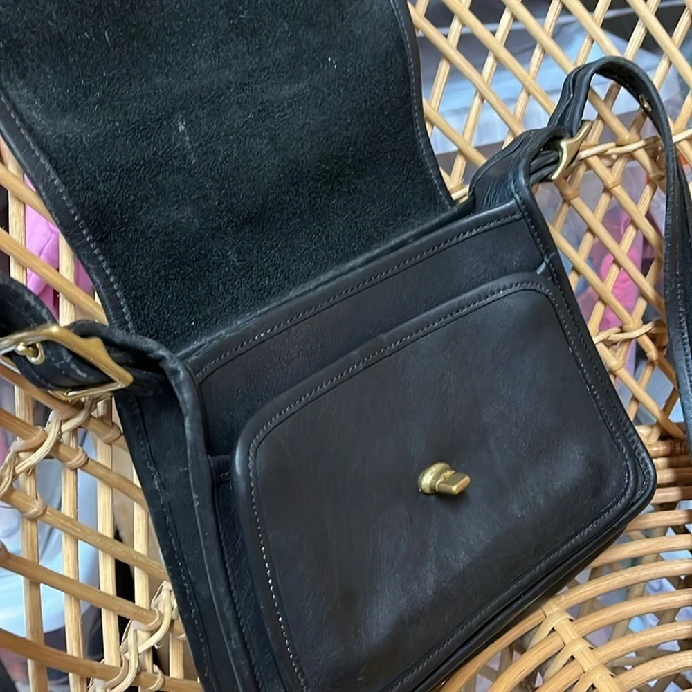 Coach “Rambler” Legacy Flap Bag Turnlock #9061